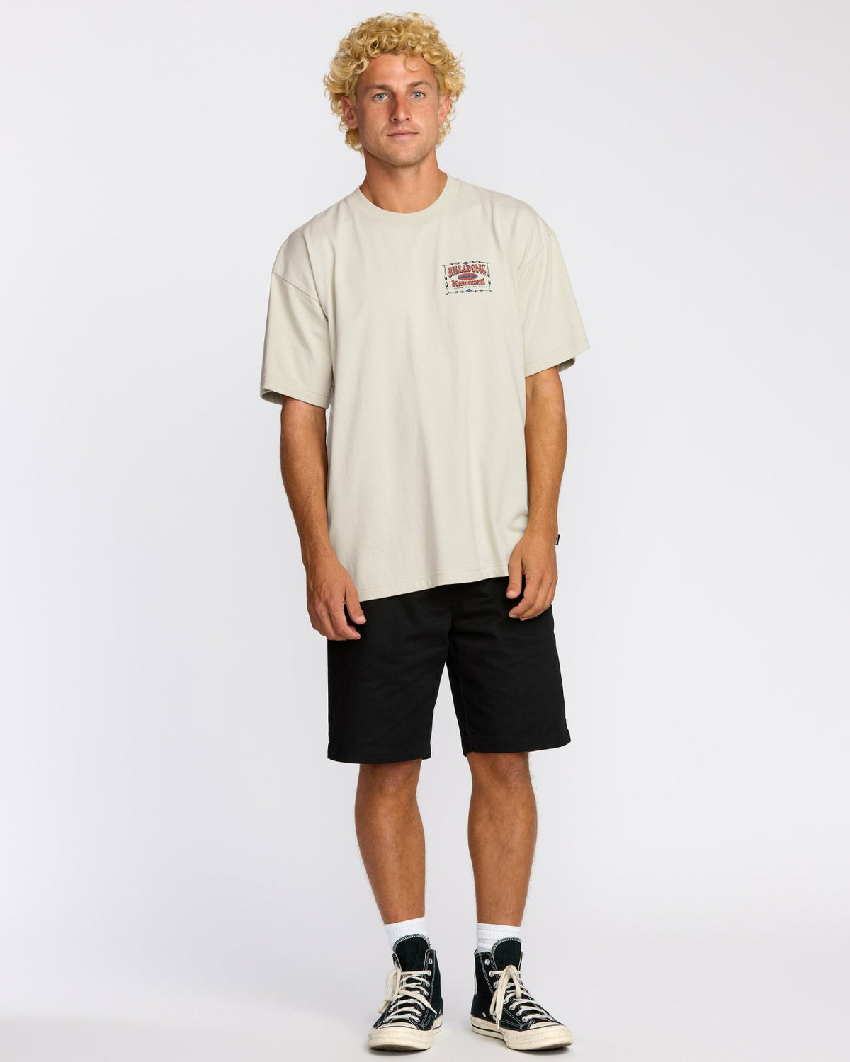 Billabong Double Spread OG Short Sleeve T-Shirt - Chino