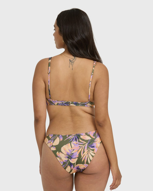 Billabong Drifting Coast Reversible Tropic Bikini Bottom - Luv Army