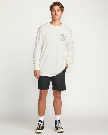 Billabong Dusty Road A/Div Long Sleeve Tee - Off White