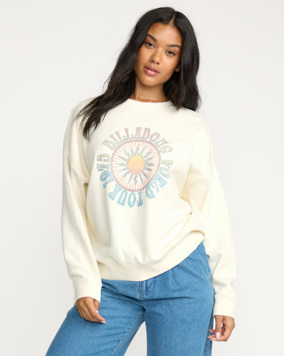 Billabong Echo Crewneck Sweatshirt - Salt Crystal