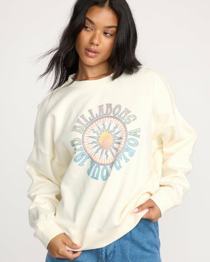 Billabong Echo Crewneck Sweatshirt - Salt Crystal