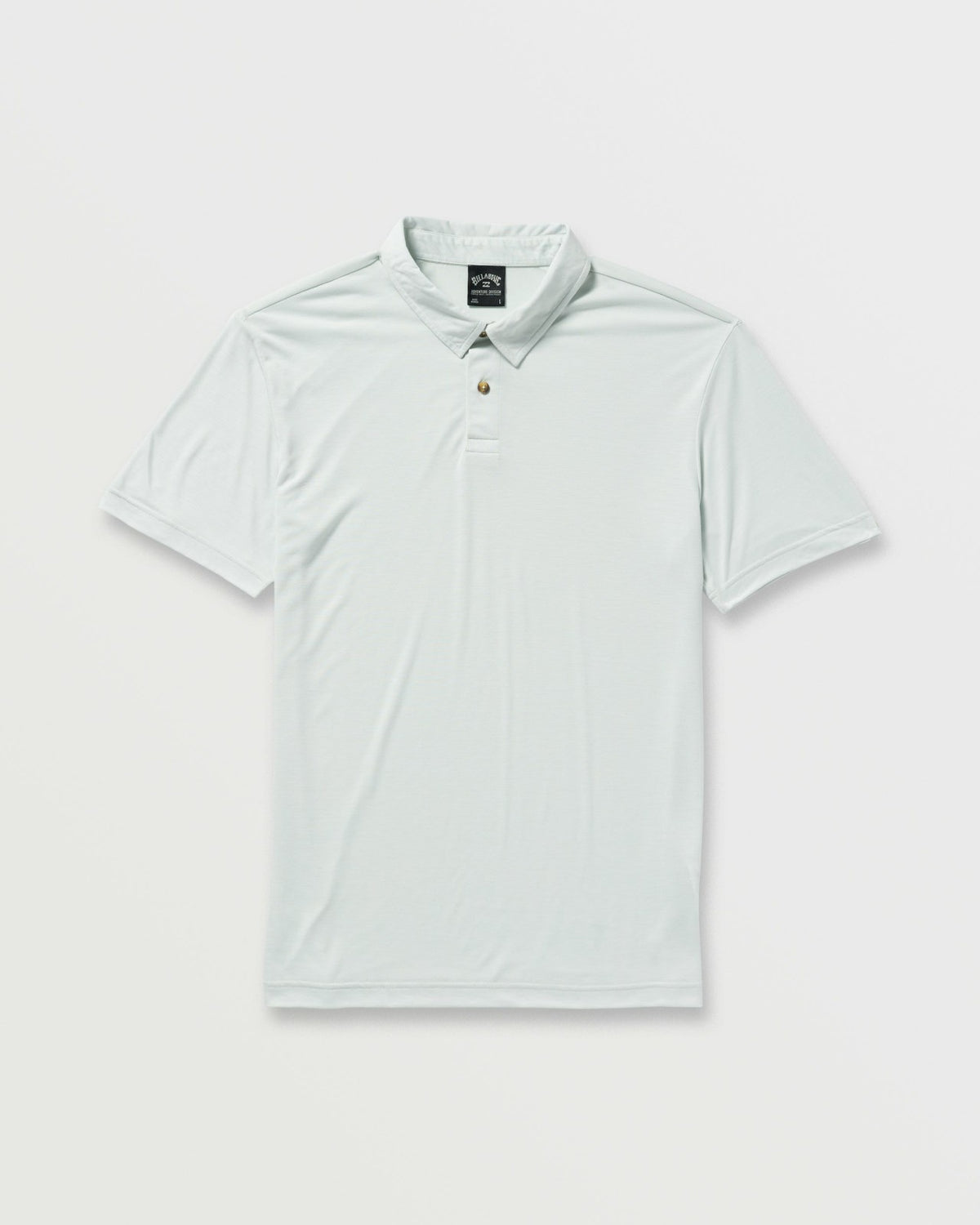 Billabong Eclipse Short Sleeve Polo Shirt - Ash Blue