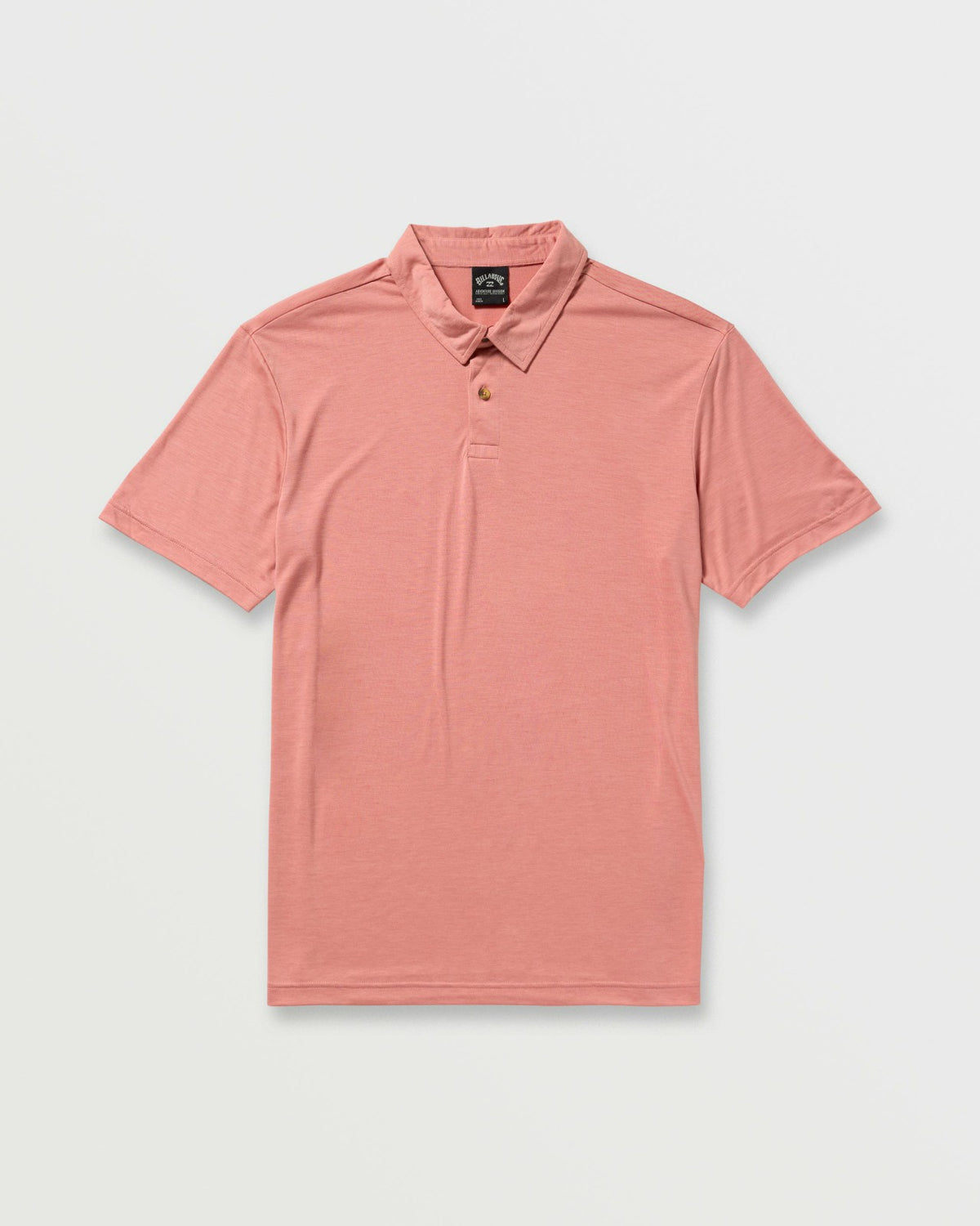 Billabong Eclipse Short Sleeve Polo Shirt - Dust Red