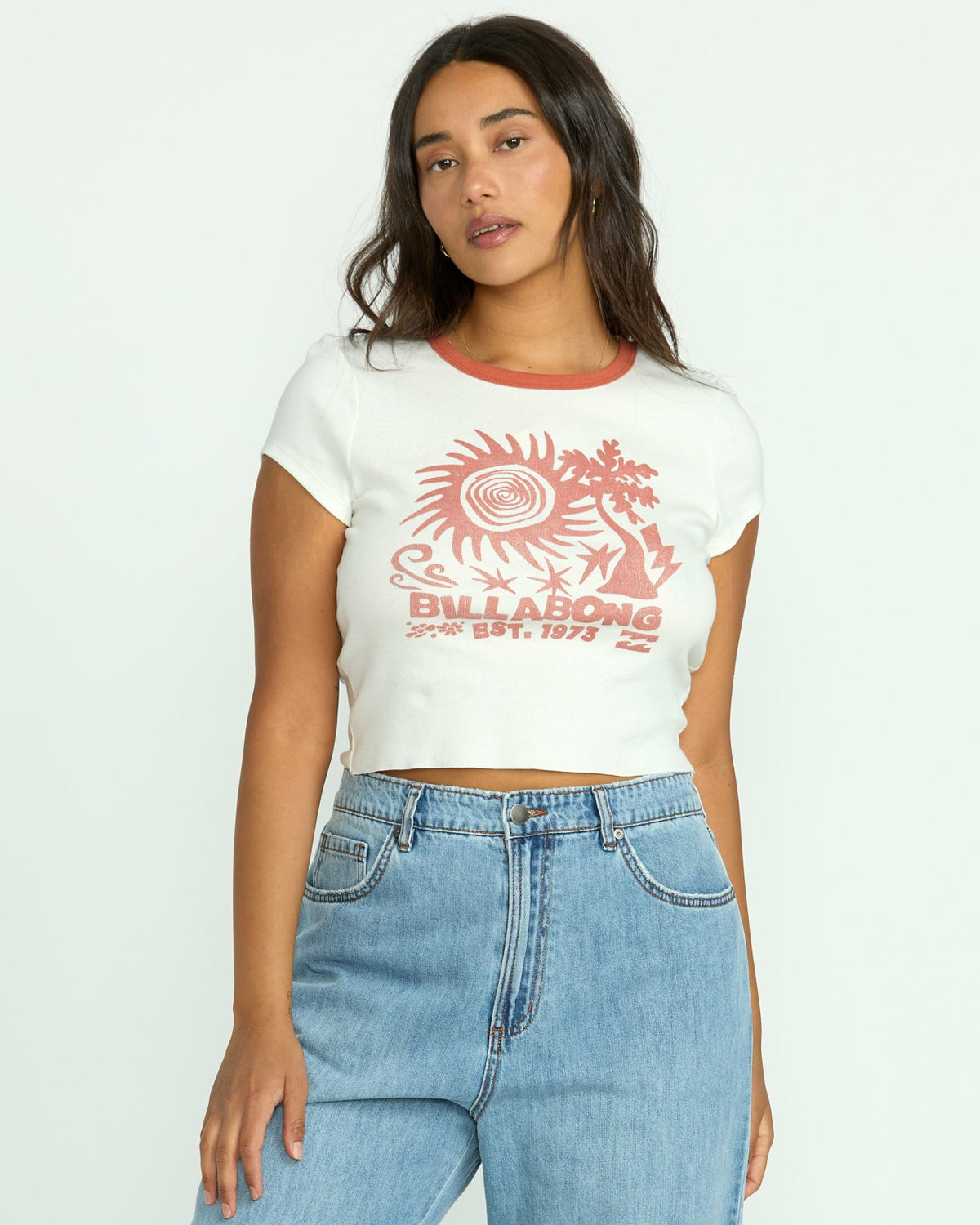 Billabong Electric Feeling Tee - Salt Crystal