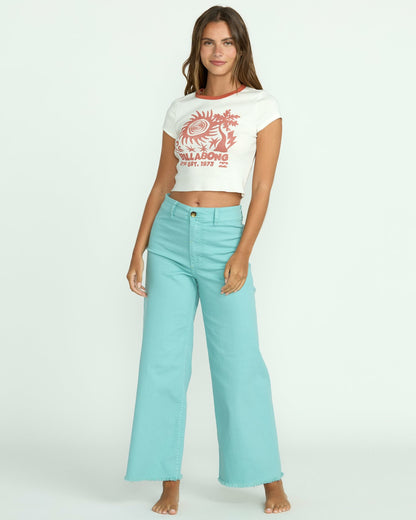 Billabong Electric Feeling Tee - Salt Crystal