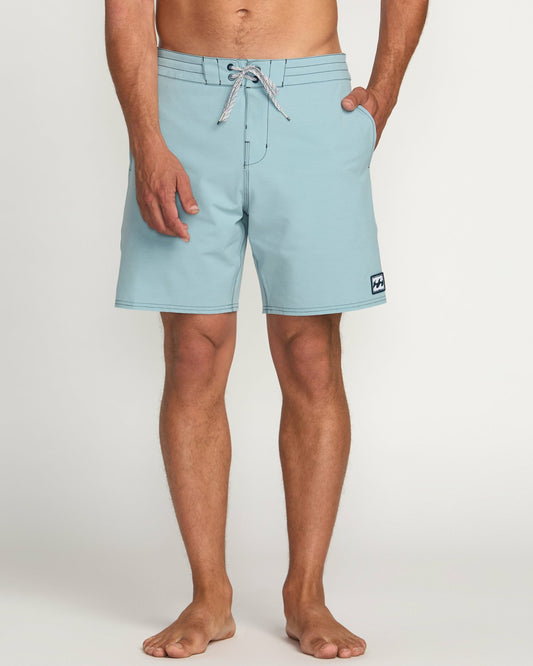 Billabong Every Other Day Lo Tide 18" Boardshorts - Cloud Blue