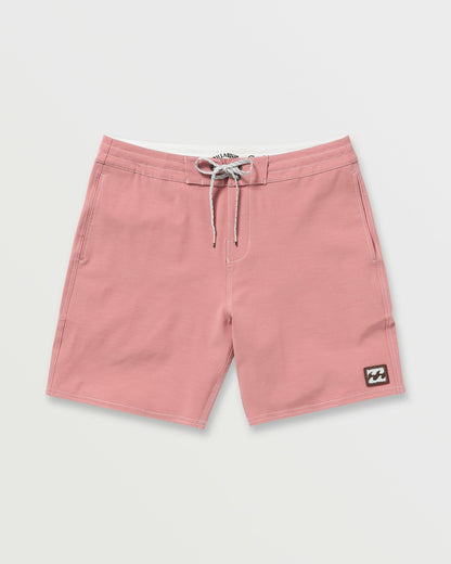 Billabong Every Other Day Lo Tide 18" Boardshorts - Dusty Rose