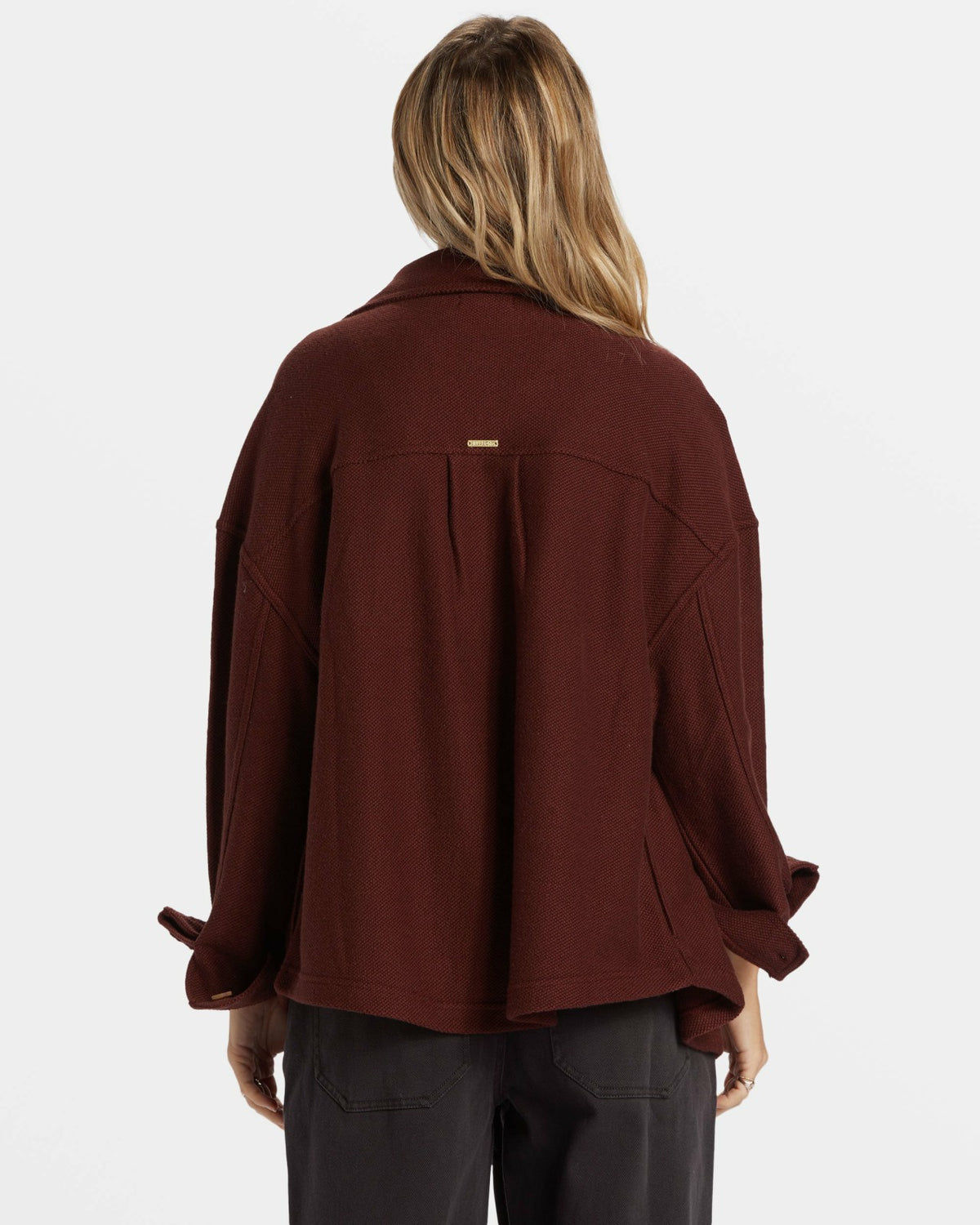 Billabong Everytime Oversized Shacket - Choc Chip