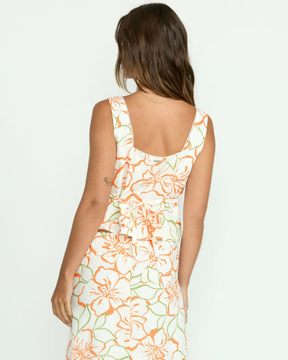 Billabong Feelin Free Woven Tank - Salt Crystal