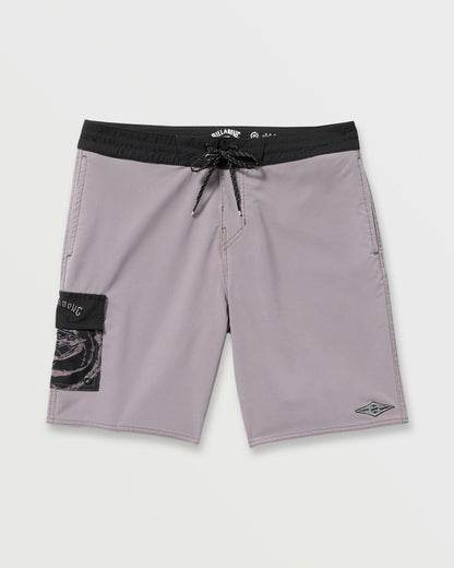 Billabong Festival Lo Tide Boardshorts - Lavender