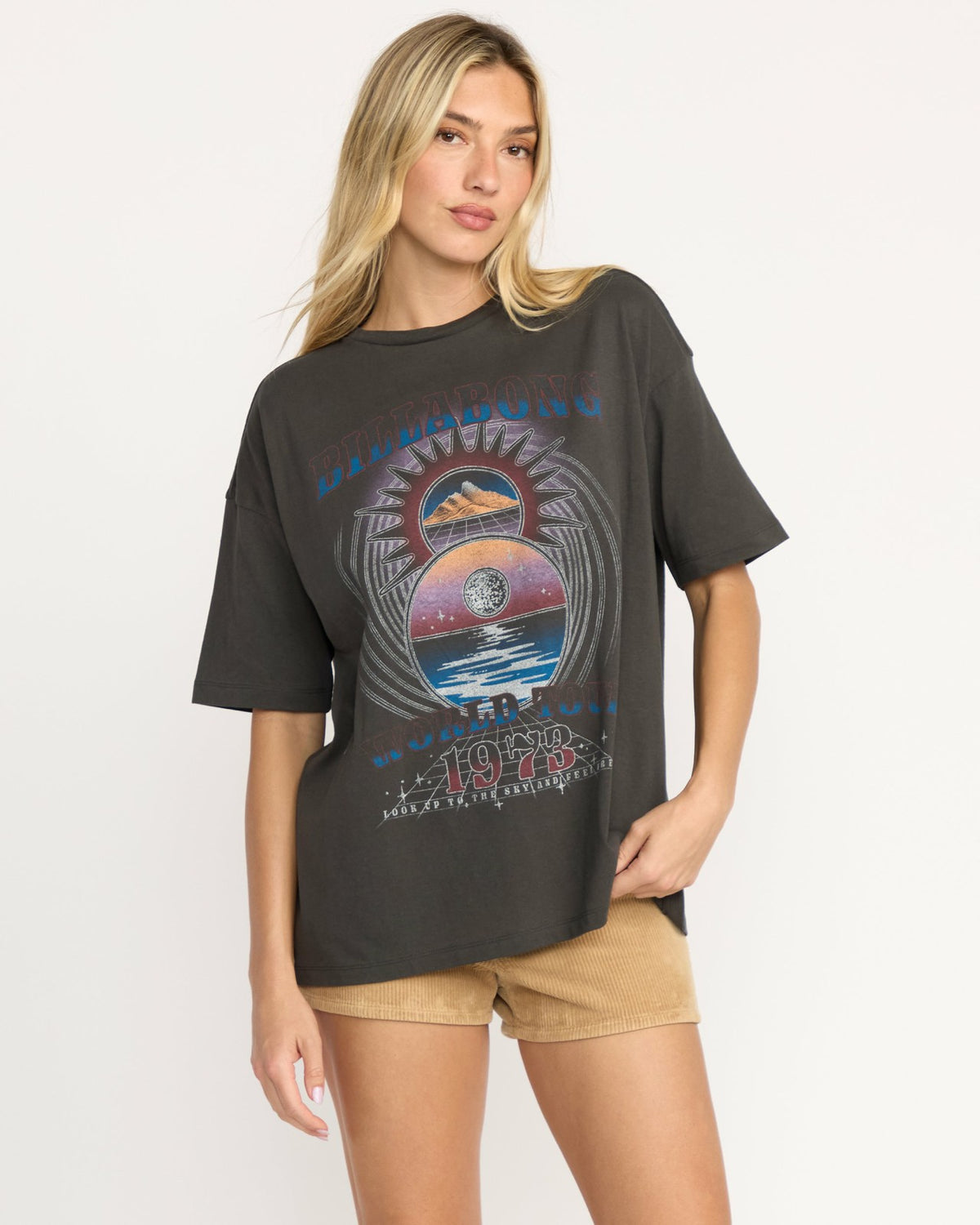 Billabong Focus Tour Tee - Off Black