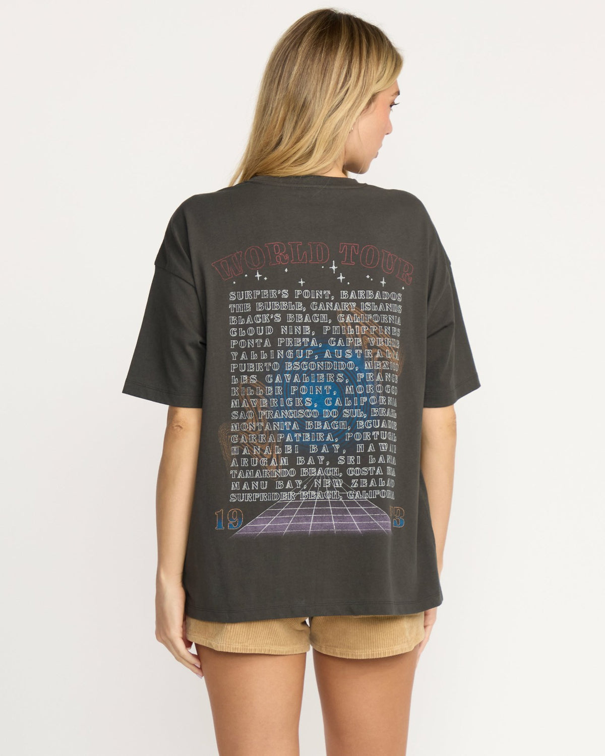 Billabong Focus Tour Tee - Off Black