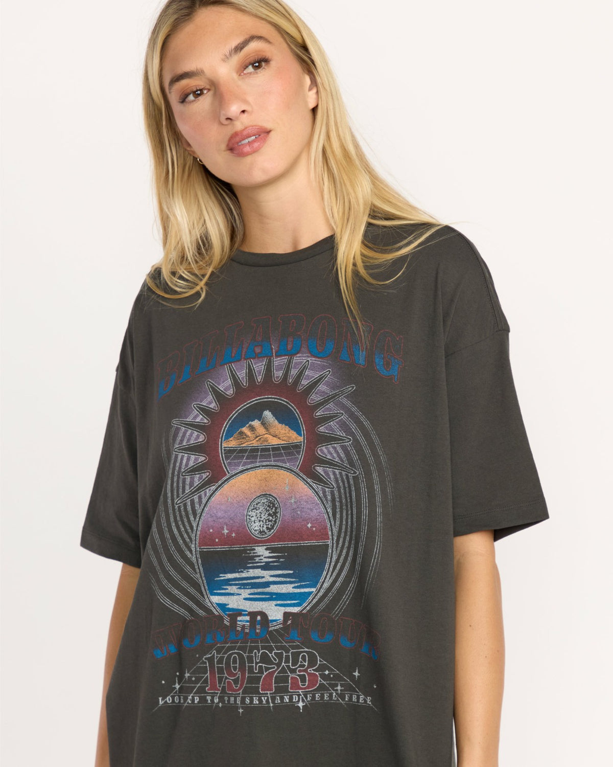 Billabong Focus Tour Tee - Off Black