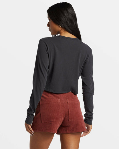 Billabong Free Fall Corduroy Shorts - Choc Chip