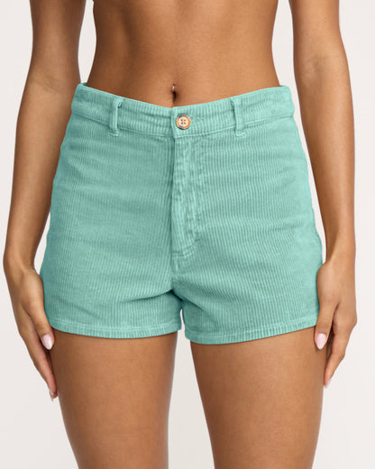Billabong Free Fall Corduroy Shorts - Misty Blue