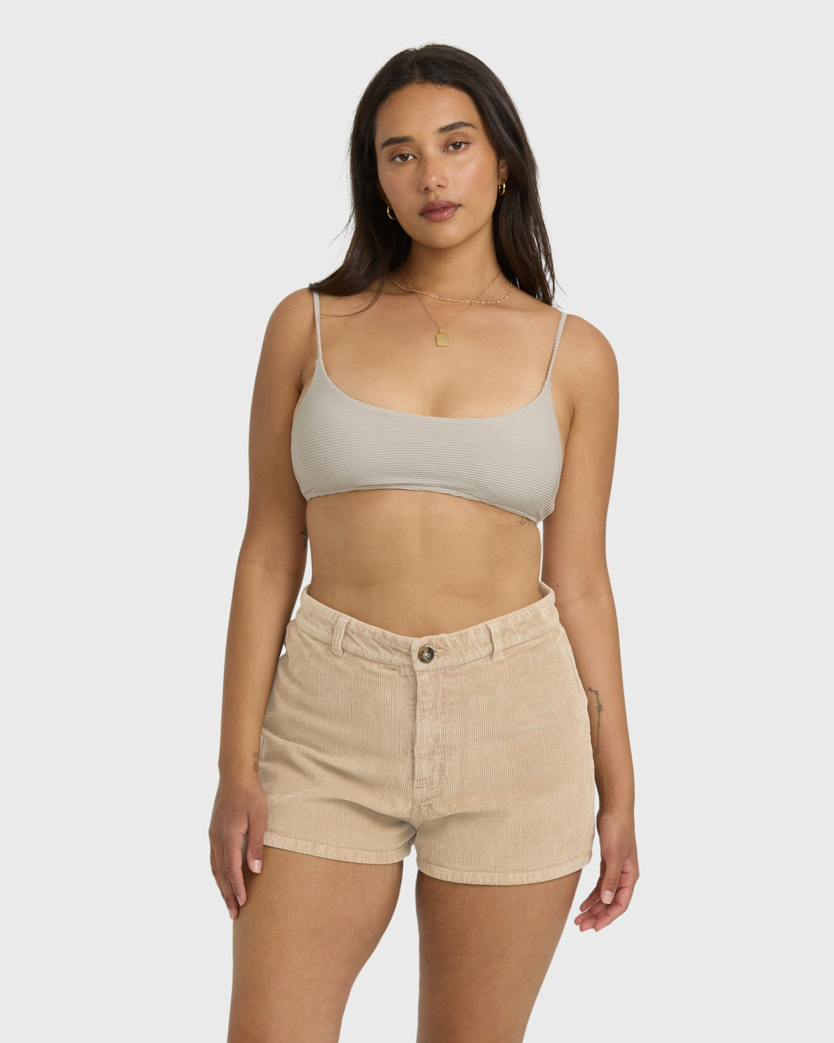 Billabong Free Fall Corduroy Shorts - Cobblestone