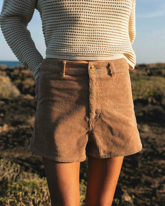 Billabong Free Fall Corduroy Shorts - Biscuit