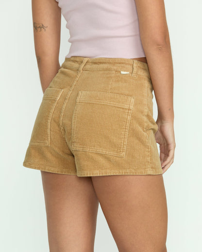 Billabong Free Fall Corduroy Shorts - Khaki