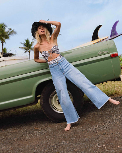 Billabong Free Fall High-Waist Pants - Surf Spray