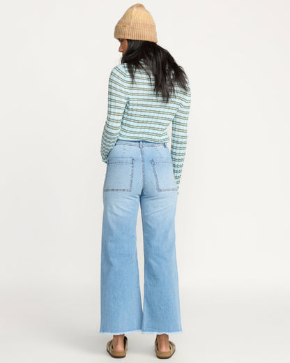 Billabong Free Fall High-Waist Pants - Surf Spray