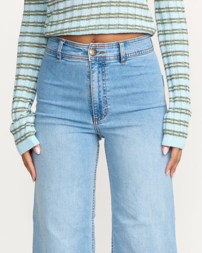 Billabong Free Fall High-Waist Pants - Surf Spray