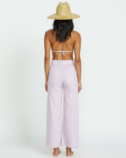 Billabong Free Fall High-Waist Pants - Amethyst Smoke