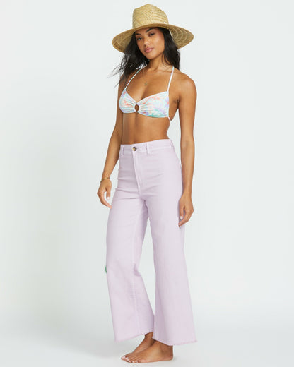 Billabong Free Fall High-Waist Pants - Amethyst Smoke