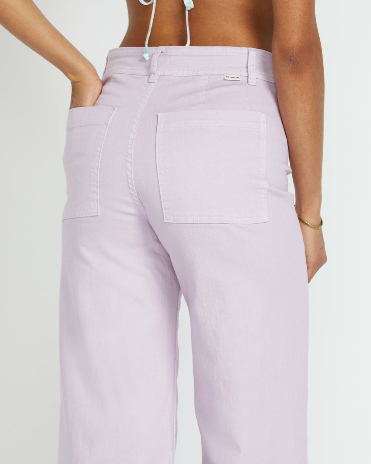 Billabong Free Fall High-Waist Pants - Amethyst Smoke