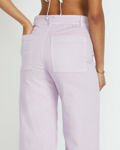 Billabong Free Fall High-Waist Pants - Amethyst Smoke