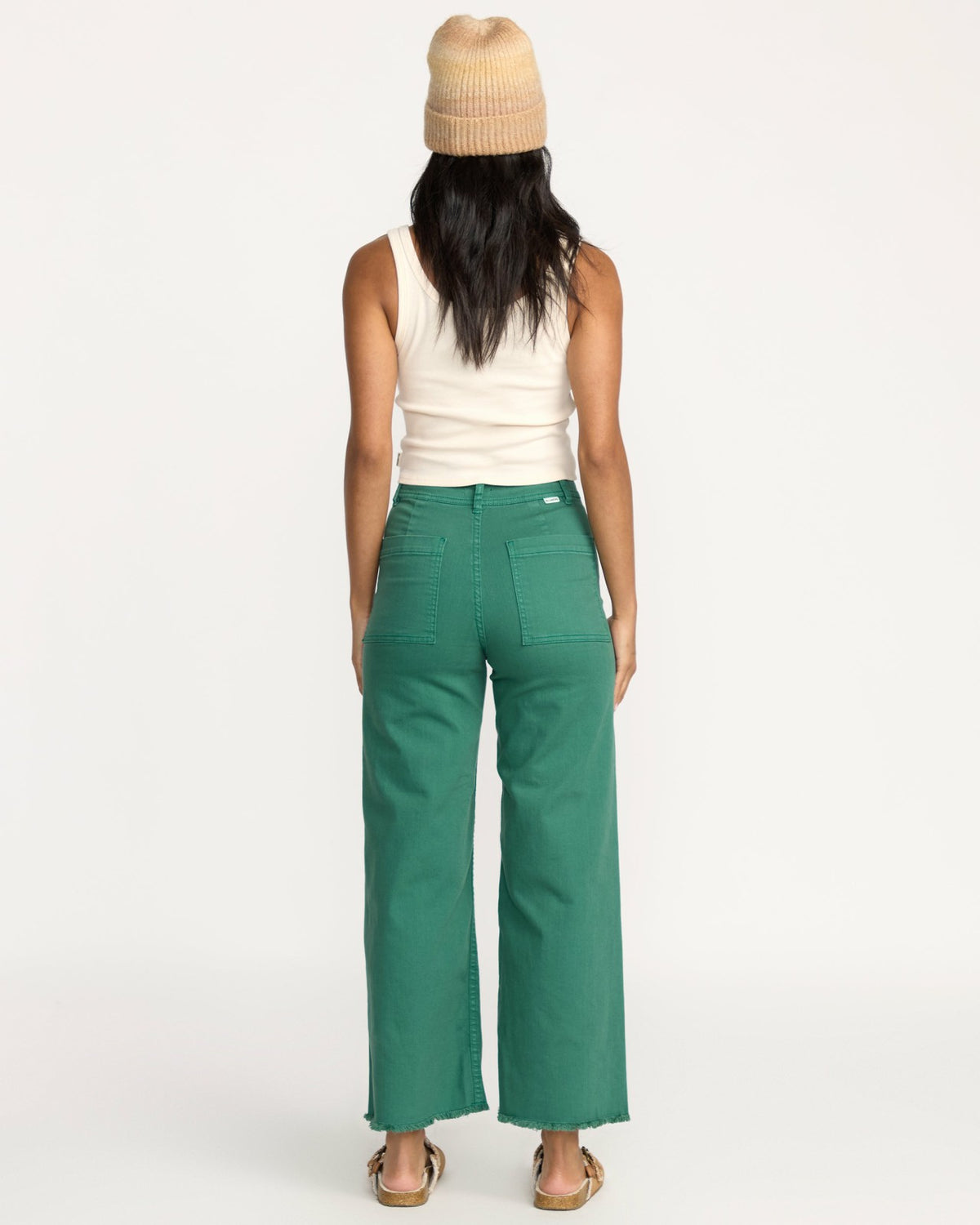 Billabong Free Fall High-Waist Pants - Evergreen