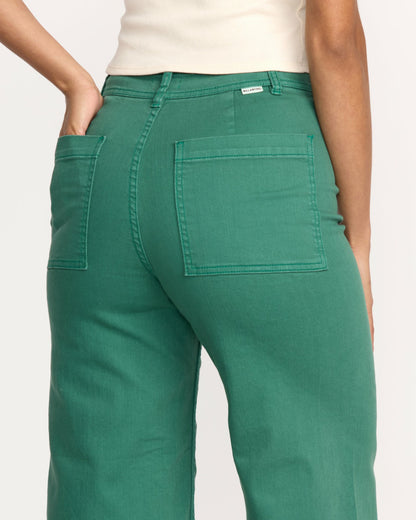 Billabong Free Fall High-Waist Pants - Evergreen