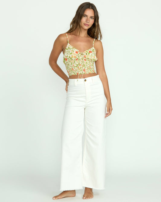 Billabong Free Fall High-Waist Pants - Salt Crystal 1