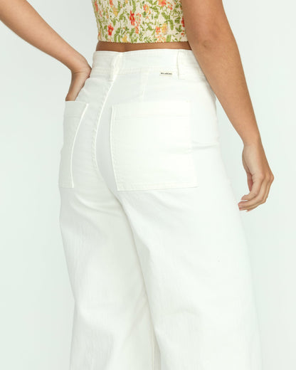 Billabong Free Fall High-Waist Pants - Salt Crystal 1