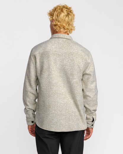 Billabong Furnace Long Sleeve Flannel Shirt - Gravel