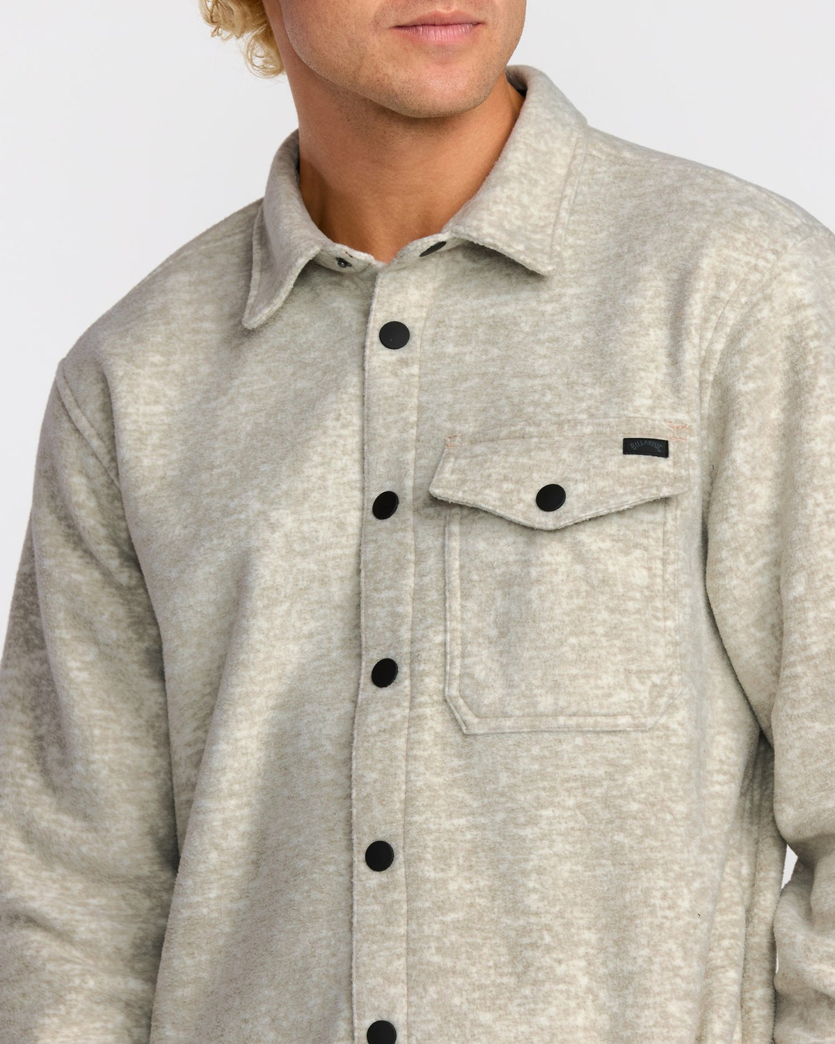 Billabong Furnace Long Sleeve Flannel Shirt - Gravel