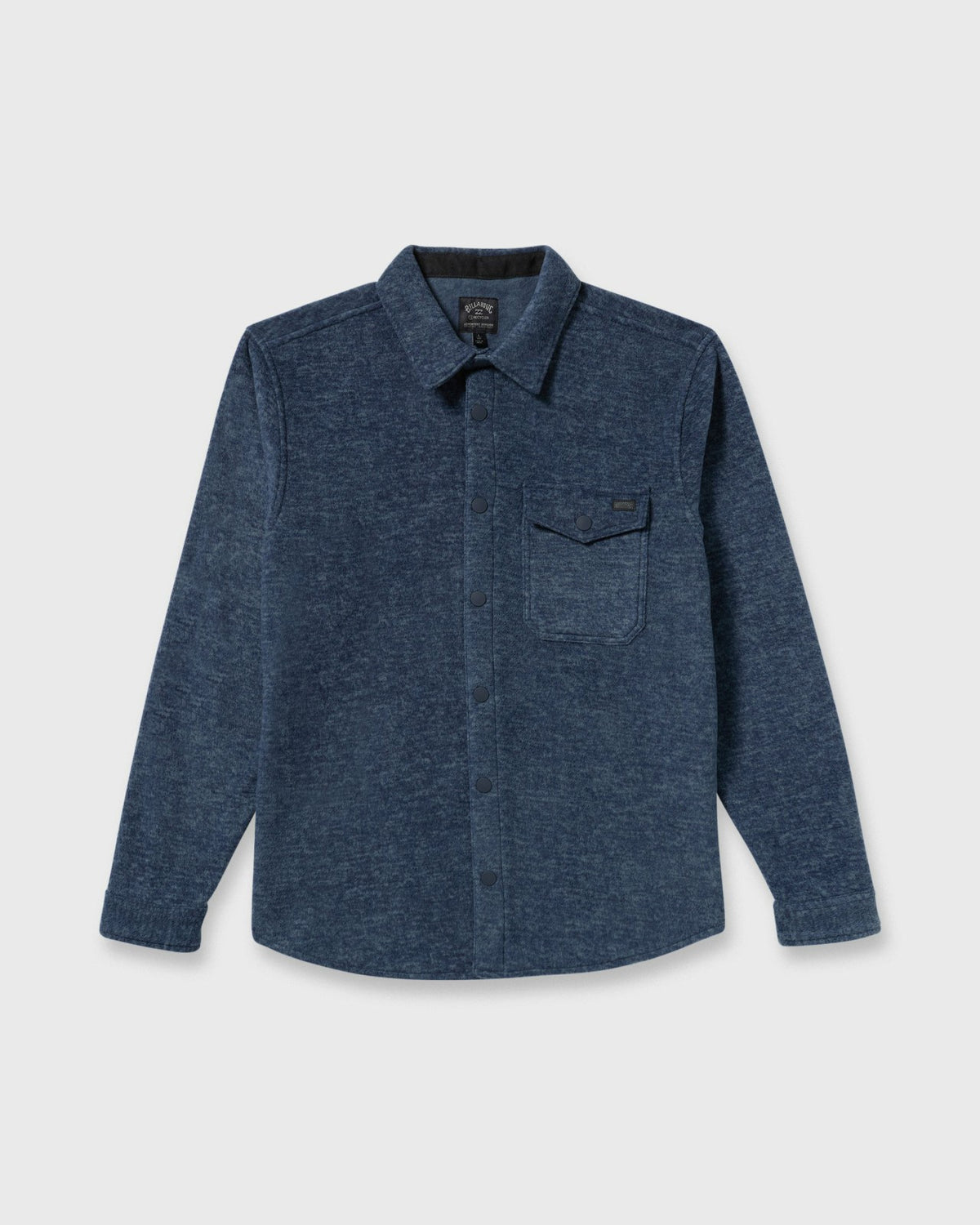 Billabong Furnace Long Sleeve Flannel Shirt - Navy