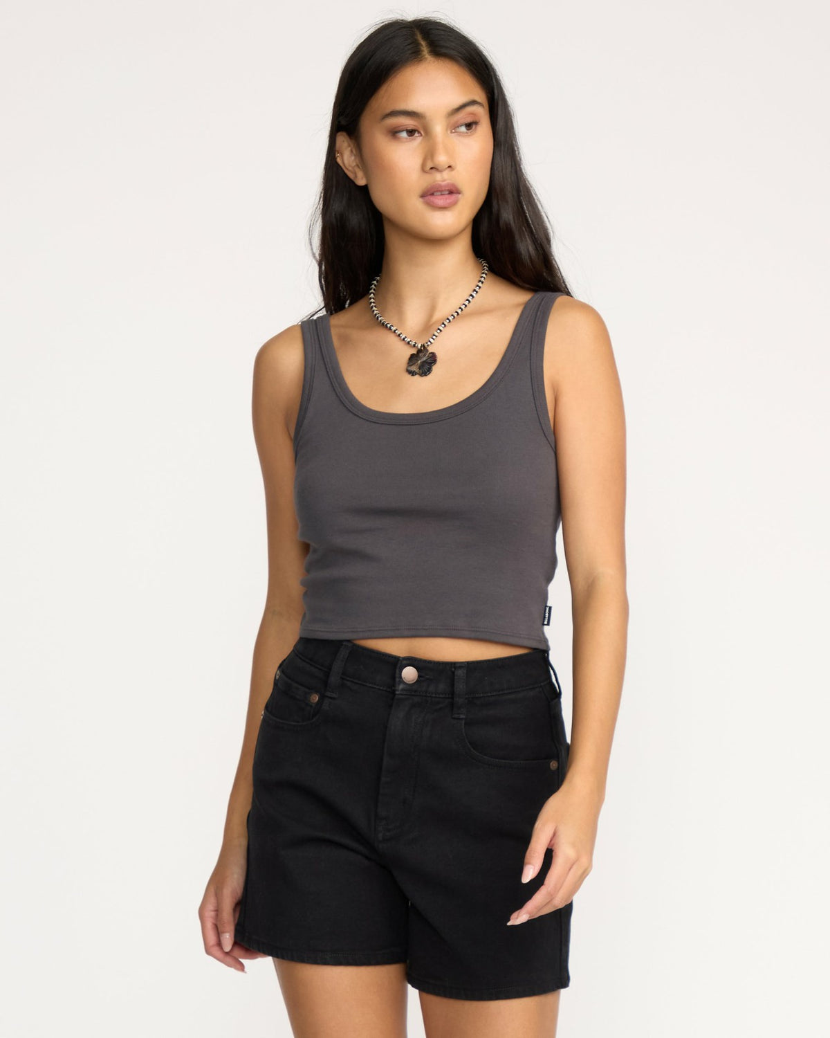 Billabong Goddess Knit Tank - Black Sands