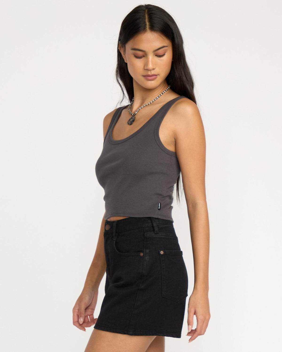 Billabong Goddess Knit Tank - Black Sands