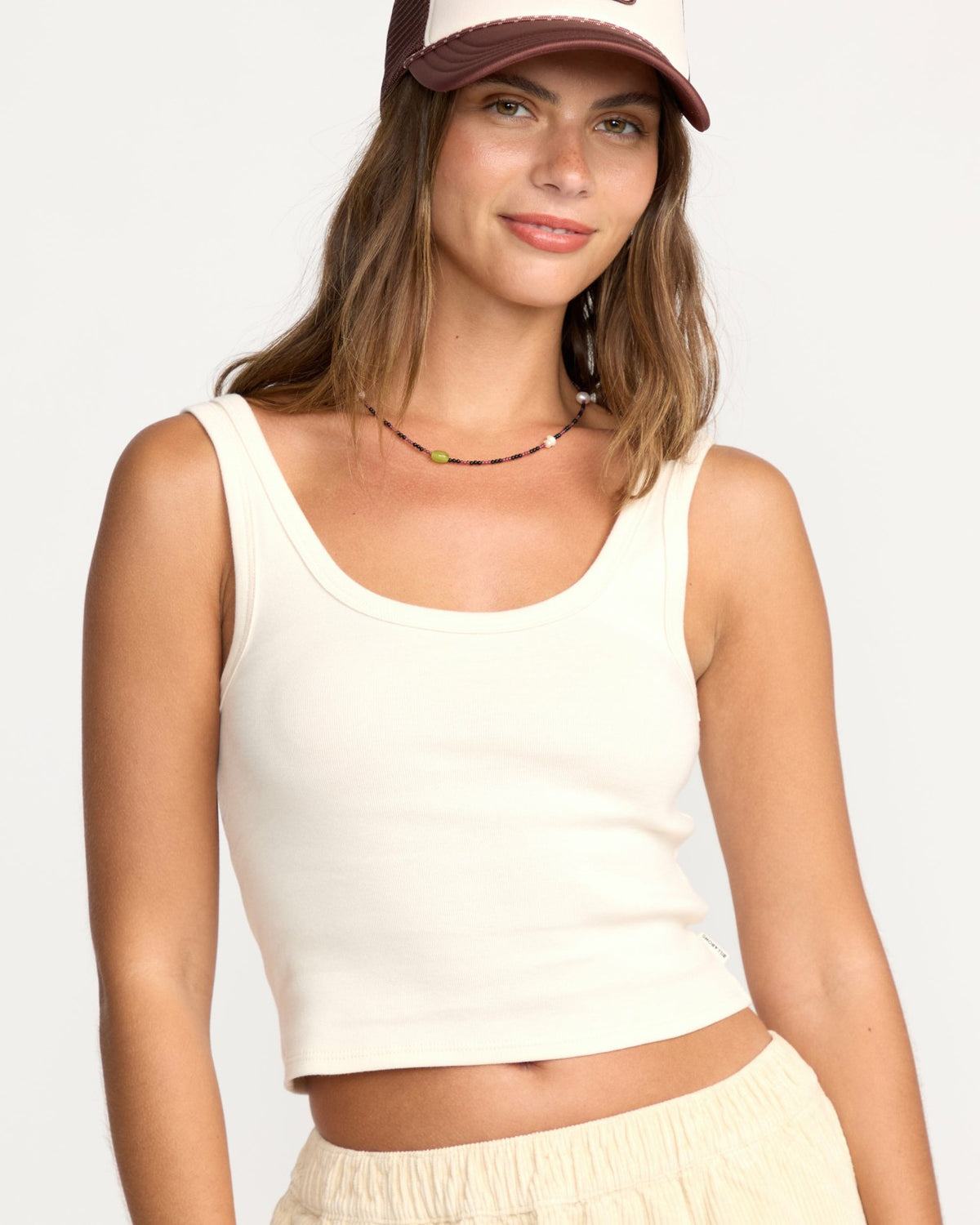 Billabong Goddess Knit Tank - Whitecap