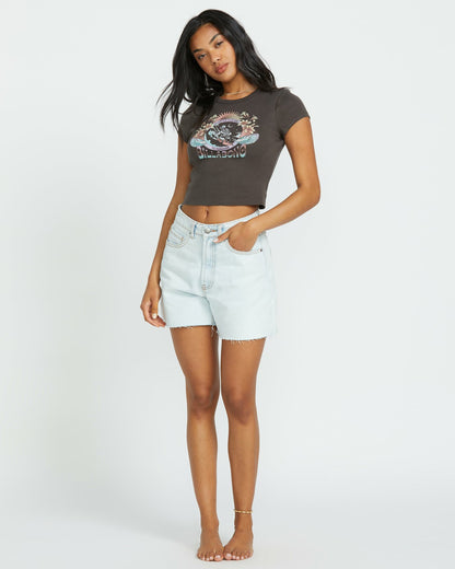 Billabong Goes Around Tee - Off Black