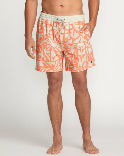 Billabong Good Times Laybacks 16" Trunks - Coral