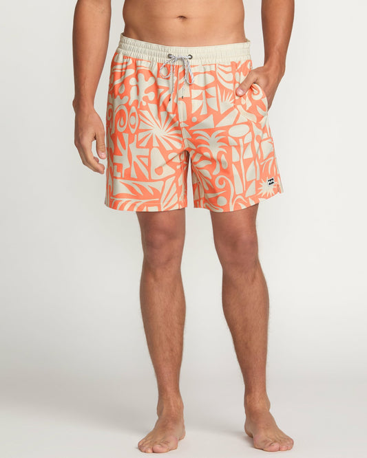 Billabong Good Times Laybacks 16" Trunks - Coral