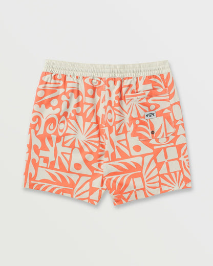 Billabong Good Times Laybacks 16" Trunks - Coral