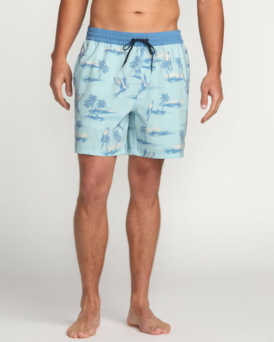 Billabong Good Times Laybacks 16" Trunks - Dusty Blue