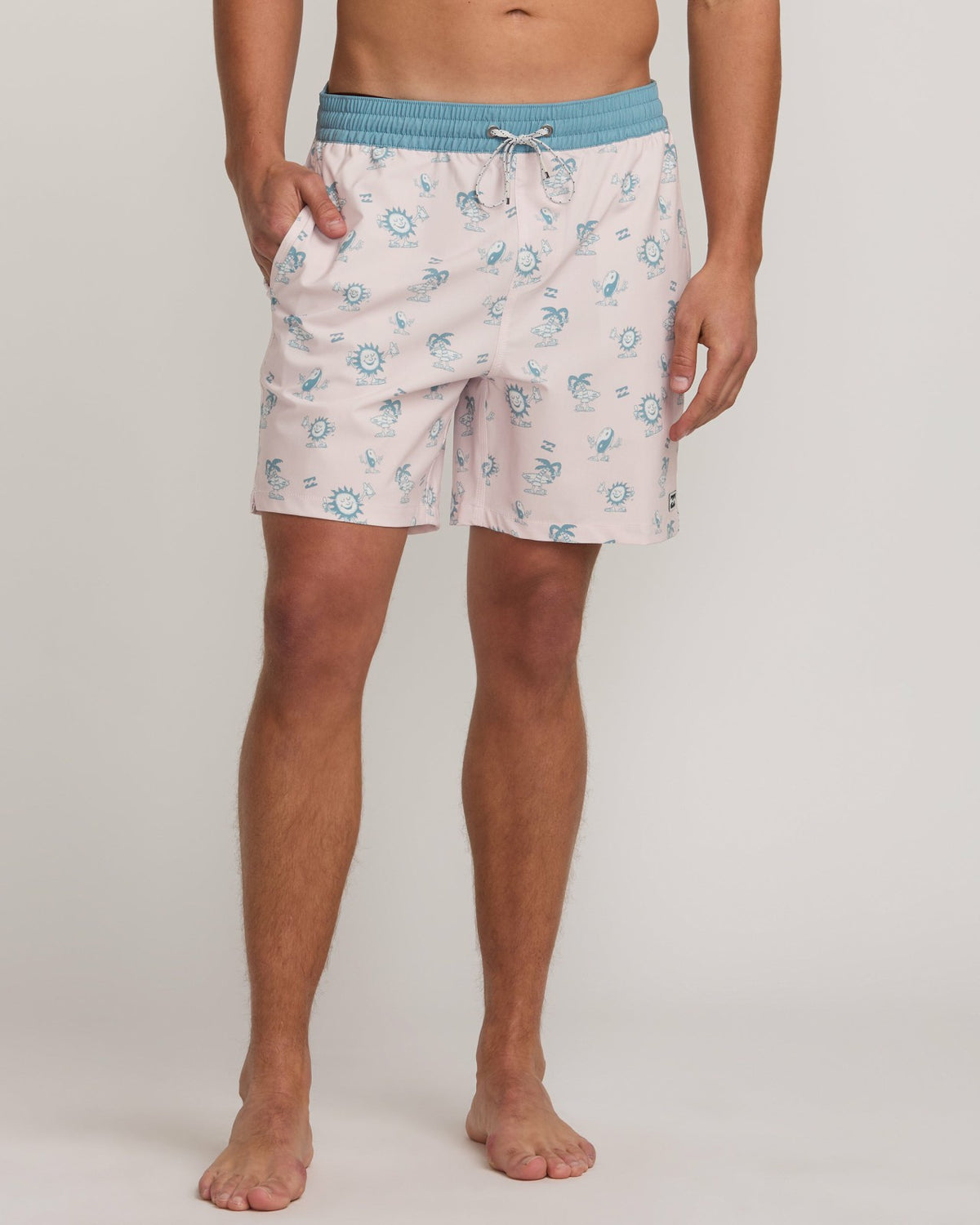 Billabong Good Times Laybacks 16" Trunks - Light Pink