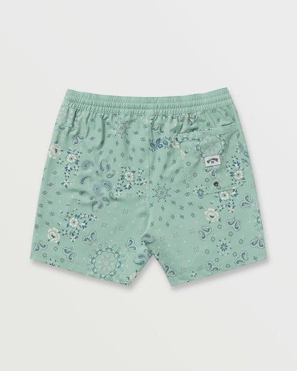 Billabong Good Times Laybacks 16" Trunks - Mist Green