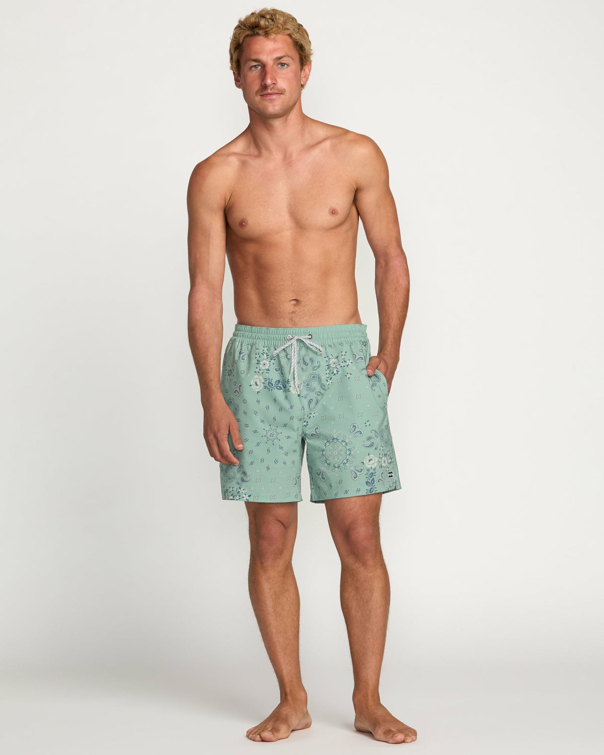 Billabong Good Times Laybacks 16" Trunks - Mist Green