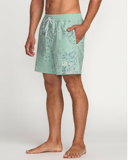 Billabong Good Times Laybacks 16" Trunks - Mist Green