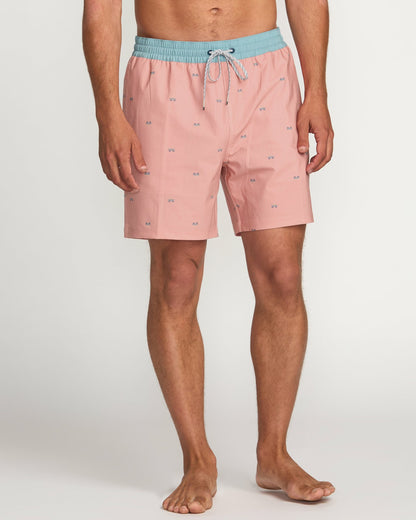 Billabong Good Times Laybacks 16" Trunks - Pink Haze