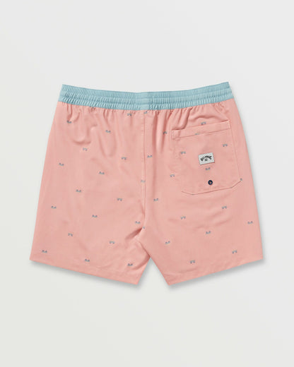 Billabong Good Times Laybacks 16" Trunks - Pink Haze